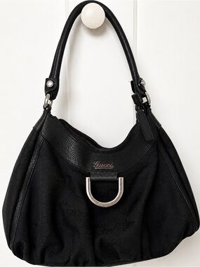 Gucci GG Abbey Shoulder Bag - Black